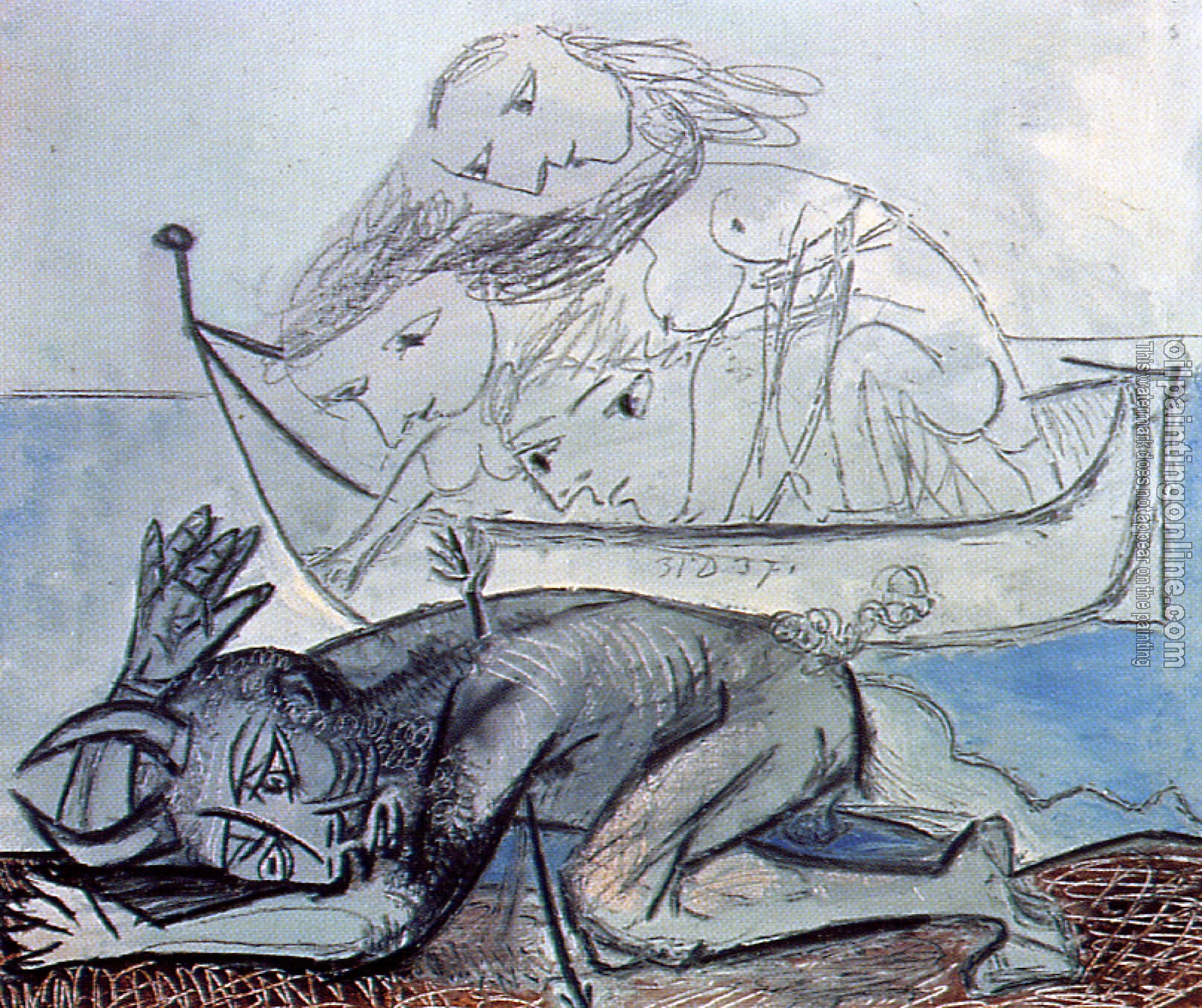 Picasso, Pablo - wounded faun